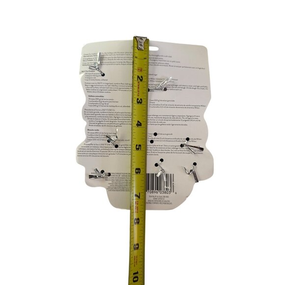 Wilton Snowflake Cookie Cutter Set 7 Piece Holiday Baking - Picture 5 of 6